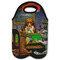 Dogs Playing Poker by C.M.Coolidge Double Wine Tote - Flat (new)