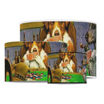 Dogs Playing Poker by C.M.Coolidge Drum Lamp Shade