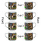Dogs Playing Poker by C.M.Coolidge Espresso Cup - 6oz (Double Shot Set of 4) APPROVAL