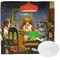 Dogs Playing Poker by C.M.Coolidge Washcloth
