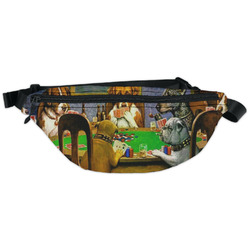 Dogs Playing Poker by C.M.Coolidge Fanny Pack - Classic Style