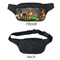 Dogs Playing Poker by C.M.Coolidge Fanny Packs - APPROVAL
