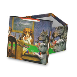 Dogs Playing Poker by C.M.Coolidge Gift Box with Lid - Canvas Wrapped