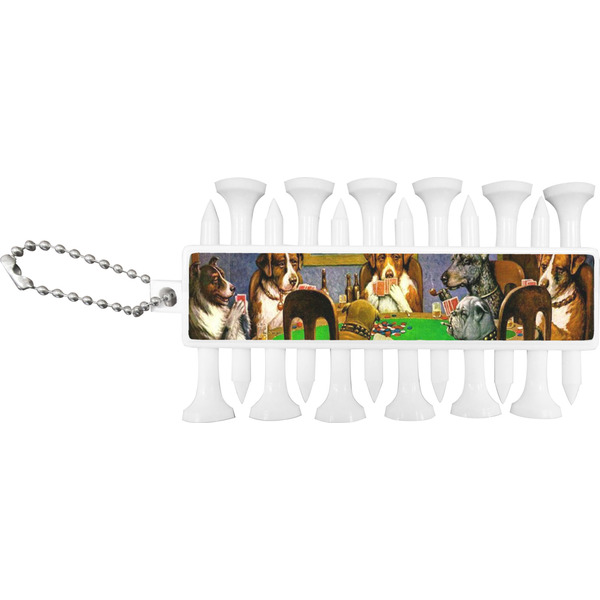 Dogs Playing Poker by C.M.Coolidge Golf Buddy