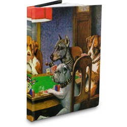 Dogs Playing Poker by C.M.Coolidge Hardbound Journal