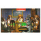 Dogs Playing Poker by C.M.Coolidge Indoor / Outdoor Rug - 3'x5' - Front Flat