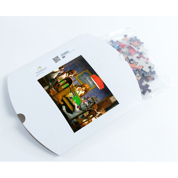 Dogs Playing Poker by C.M.Coolidge Jigsaw Puzzle 110 Piece - Box