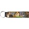 Dogs Playing Poker by C.M.Coolidge Key Wristlet (Personalized)
