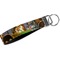 Dogs Playing Poker by C.M.Coolidge Webbing Keychain FOB with Metal