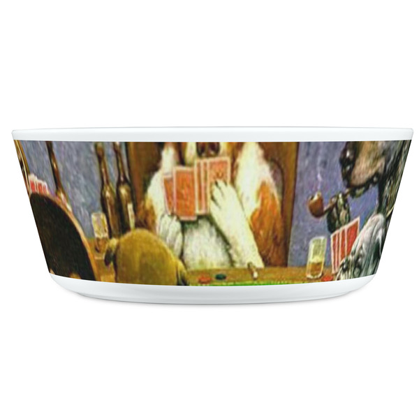 Dogs Playing Poker by C.M.Coolidge Kids Bowls - FRONT