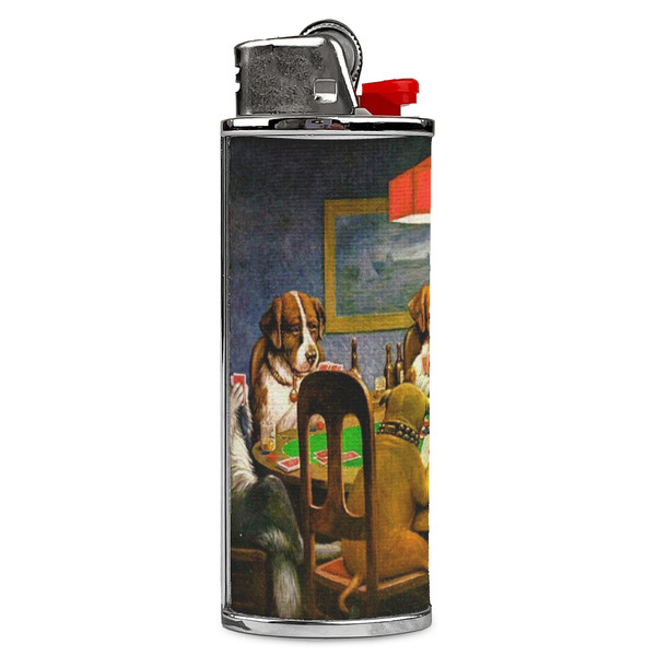 Custom Dogs Playing Poker by C.M.Coolidge Case for BIC Lighters