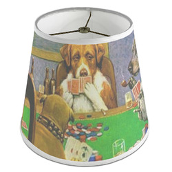 Dogs Playing Poker by C.M.Coolidge Empire Lamp Shade