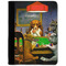 Dogs Playing Poker by C.M.Coolidge Medium Padfolio - FRONT