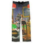 Dogs Playing Poker by C.M.Coolidge Mens Pajama Pants - 2XL
