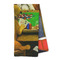 Dogs Playing Poker by C.M.Coolidge Microfiber Dish Towel - FOLD