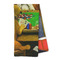 Dogs Playing Poker by C.M.Coolidge Kitchen Towel - Microfiber