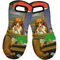 Dogs Playing Poker by C.M.Coolidge Neoprene Oven Mitt -Set of 2 - Front