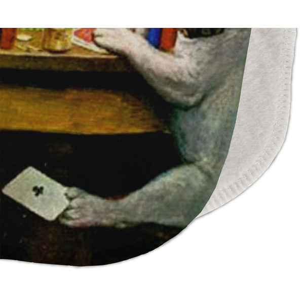 Dogs Playing Poker by C.M.Coolidge Old Burp Detail