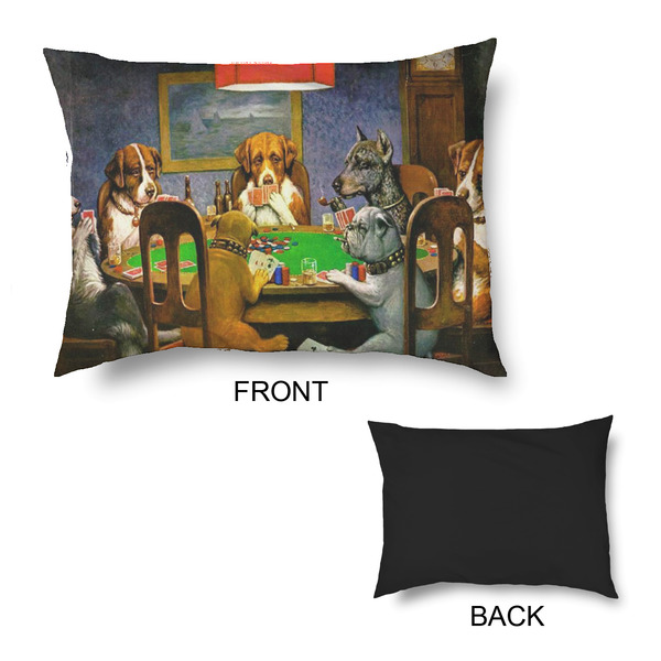 Dogs Playing Poker by C.M.Coolidge Outdoor Dog Beds - Medium - APPROVAL