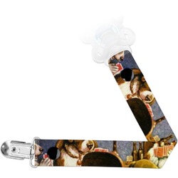 Dogs Playing Poker by C.M.Coolidge Pacifier Clips