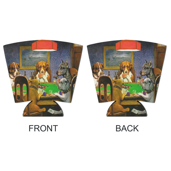 Dogs Playing Poker by C.M.Coolidge Party Cup Sleeves - with bottom - APPROVAL