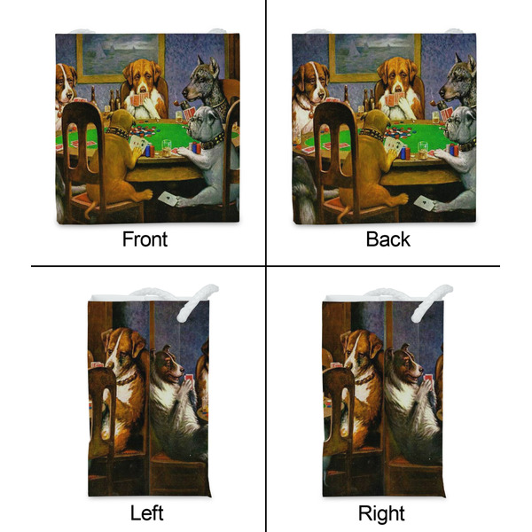 Dogs Playing Poker by C.M.Coolidge Party Favor Gift Bag - Gloss - Approval