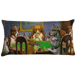 Dogs Playing Poker by C.M.Coolidge Pillow Case - King