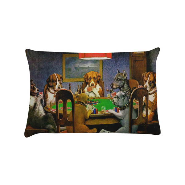 Custom Dogs Playing Poker by C.M.Coolidge Pillow Case - Standard
