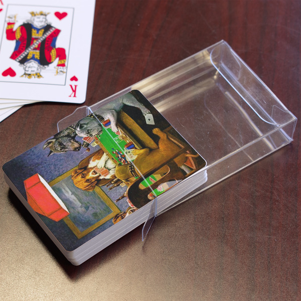 Dogs Playing Poker by C.M.Coolidge Playing Cards - In Package