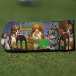 Dogs Playing Poker by C.M.Coolidge Blade Putter Cover