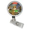 Dogs Playing Poker by C.M.Coolidge Retractable Badge Reel