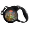 Dogs Playing Poker by C.M.Coolidge Retractable Dog Leash - Main