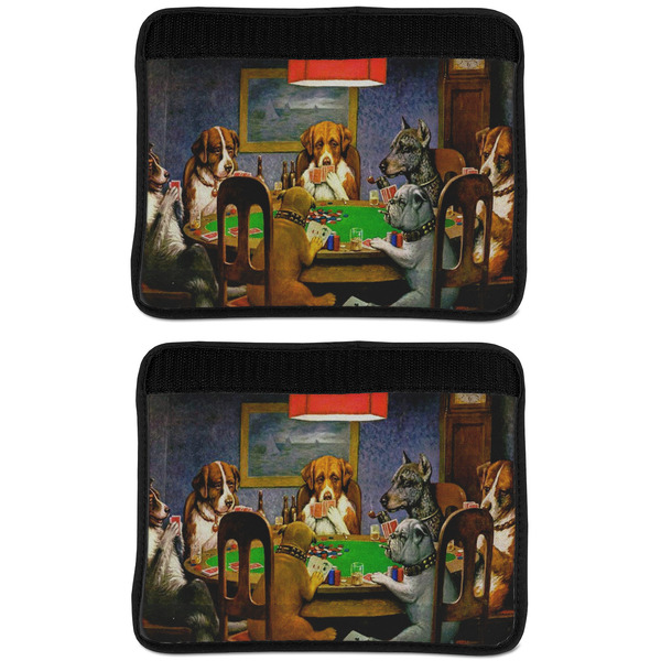 Dogs Playing Poker by C.M.Coolidge Seat Belt Cover (APPROVAL Update)