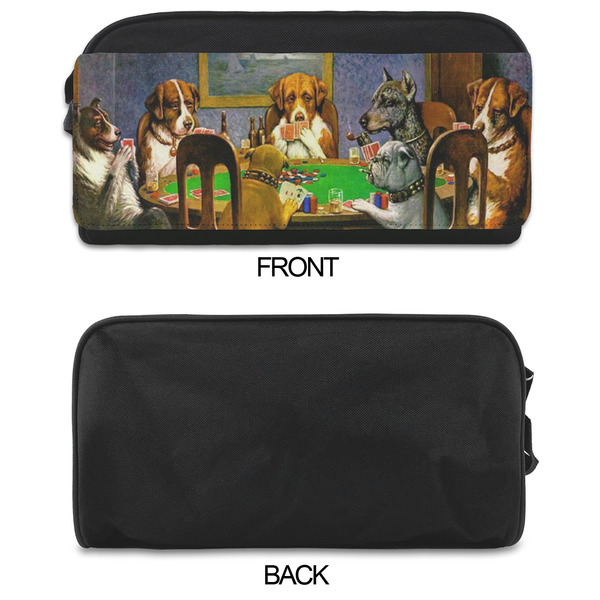 Dogs Playing Poker by C.M.Coolidge Shoe Bags - APPROVAL