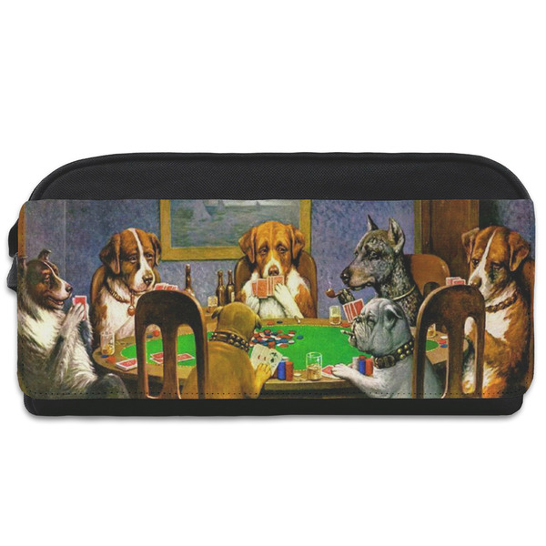Custom Dogs Playing Poker by C.M.Coolidge Shoe Bag