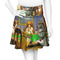 Dogs Playing Poker by C.M.Coolidge Skater Skirt - Front