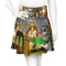 Dogs Playing Poker by C.M.Coolidge Skater Skirt