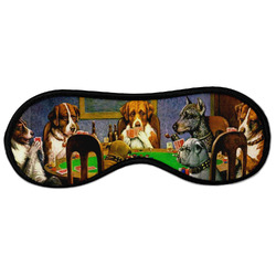 Dogs Playing Poker by C.M.Coolidge Sleeping Eye Masks - Large