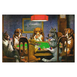 Dogs Playing Poker by C.M.Coolidge X-Large Tissue Papers Sheets - Heavyweight