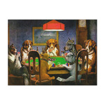 Dogs Playing Poker by C.M.Coolidge Tissue Paper Sheets