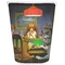 Dogs Playing Poker by C.M.Coolidge Trash Can White