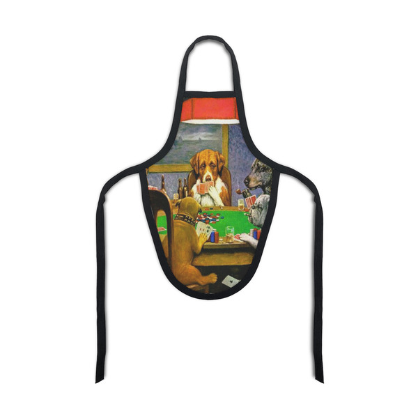 Custom Dogs Playing Poker by C.M.Coolidge Bottle Apron