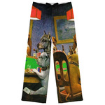 Dogs Playing Poker by C.M.Coolidge Womens Pajama Pants - 2XL