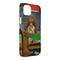 Dogs Playing Poker by C.M.Coolidge iPhone 14 Plus Case - Angle