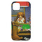 Dogs Playing Poker by C.M.Coolidge iPhone 14 Plus Case - Back