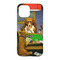 Dogs Playing Poker by C.M.Coolidge iPhone 15 Case - Back