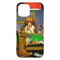 Dogs Playing Poker by C.M.Coolidge iPhone 15 Plus Case - Back