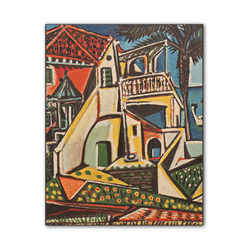 Mediterranean Landscape by Pablo Picasso Wood Print - 11x14