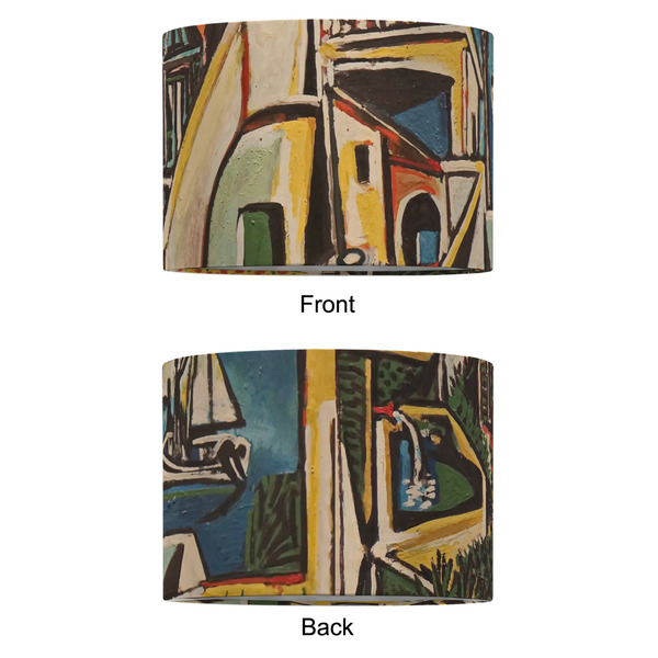Mediterranean Landscape by Pablo Picasso 12" Drum Lampshade - APPROVAL (Fabric)