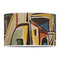 Mediterranean Landscape by Pablo Picasso 12" Drum Lampshade - FRONT (Poly Film)
